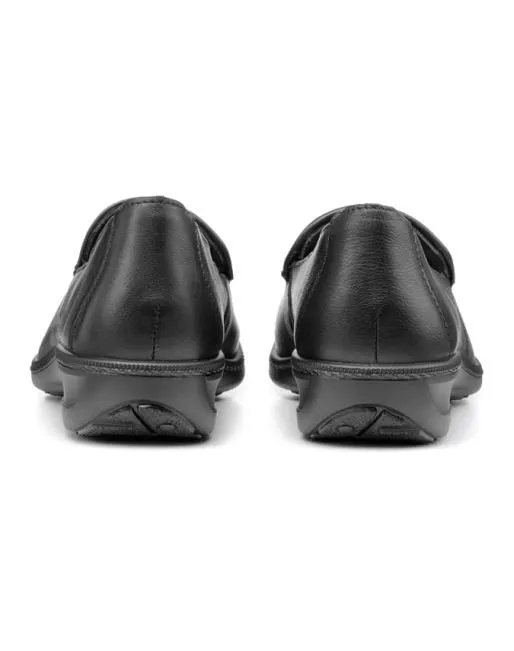 Flat Shoes Women Hotter Faith II Shoes Black
