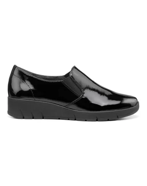 Flat Shoes Women Hotter Sutton Shoes Black