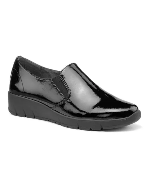Flat Shoes Women Hotter Sutton Shoes Black