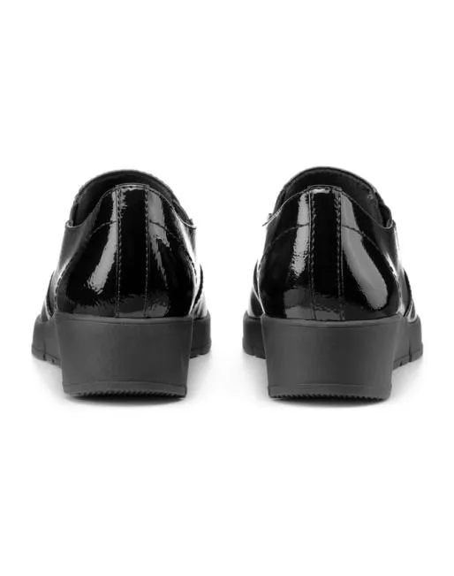 Flat Shoes Women Hotter Sutton Shoes Black