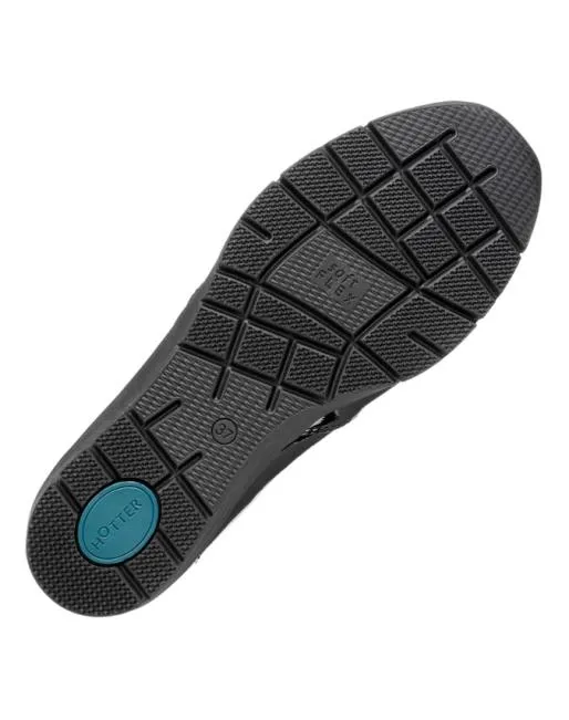 Flat Shoes Women Hotter Sutton Shoes Black