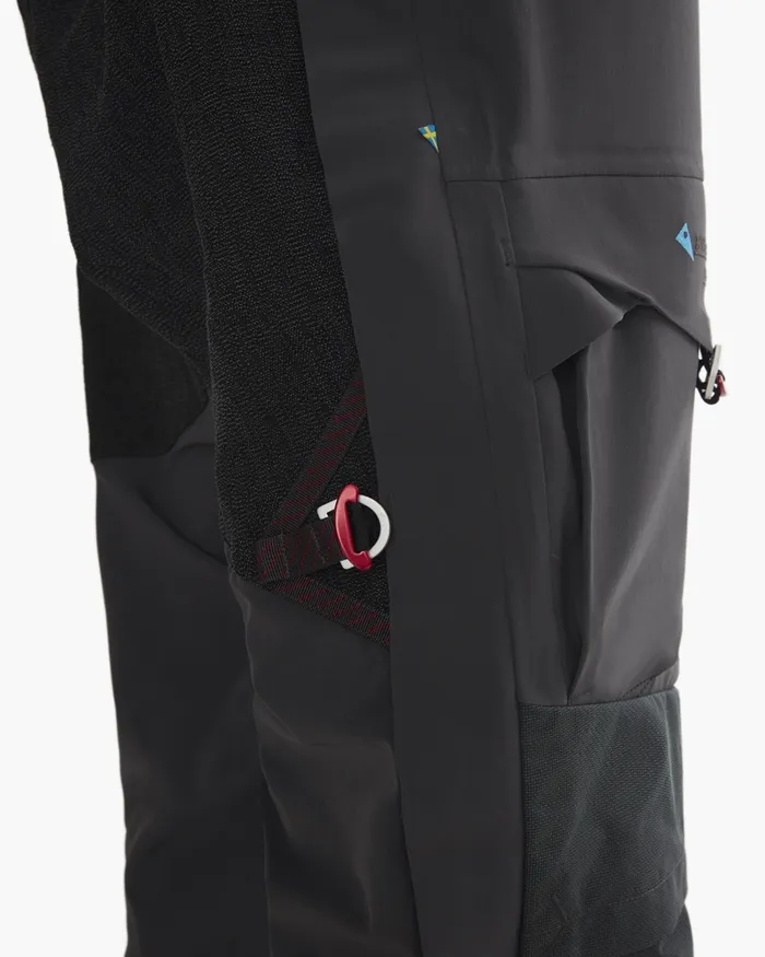 Freke 20 Expedition Salopette Short Raven Men Klttermusen Waterproof Pants