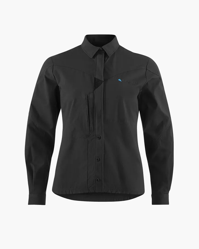 Garm Levitend Long Sleeve Shirt Raven Women Klttermusen Shirts