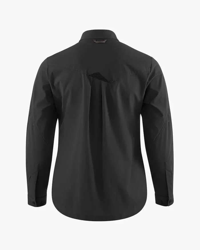 Garm Levitend Long Sleeve Shirt Raven Women Klttermusen Shirts