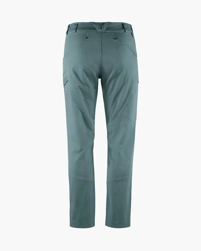 Gefjon 20 Flexible Cotton Pants Frost Green Women Klttermusen Pants