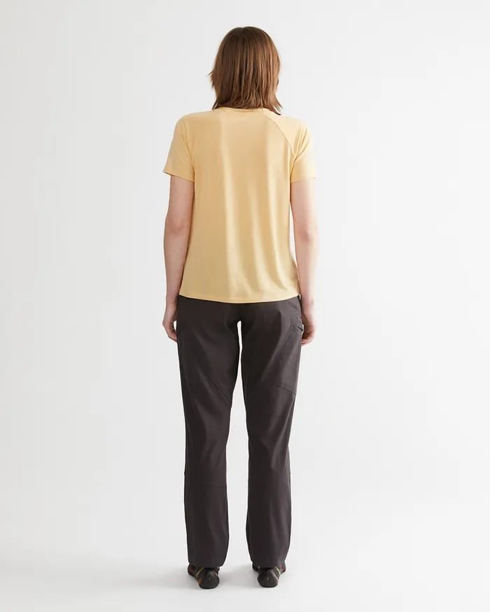Gefjon 20 Flexible Cotton Pants Frost Green Women Klttermusen Pants
