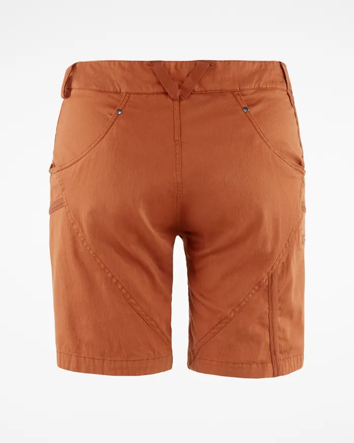 Gefjon Performance Shorts Rust Women Klttermusen Shorts
