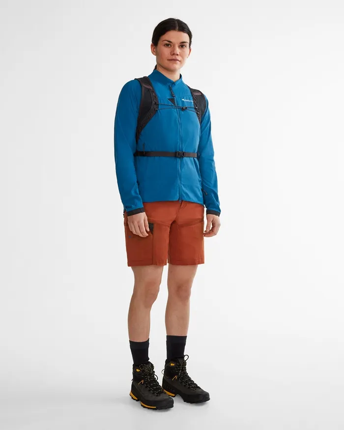 Gefjon Performance Shorts Rust Women Klttermusen Shorts