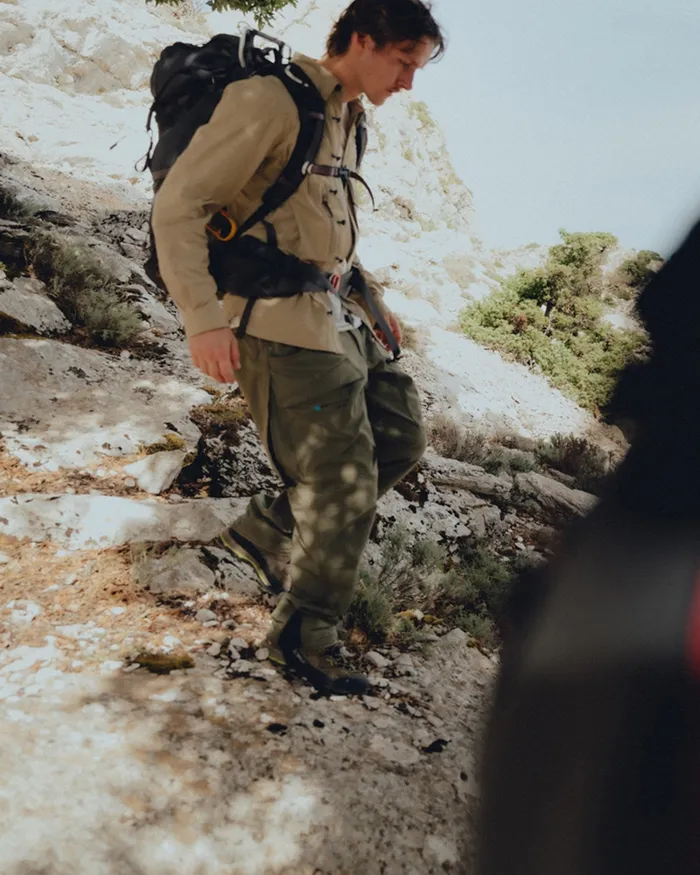 Gere 30 Durable Levitend Pants Dark Khaki Men Klttermusen Pants