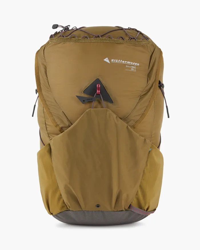 Gilling Backpack 26L Lightweight Retina Backpack 26L Olive MenWomen Klttermusen SingleDay Backpacks 1832l