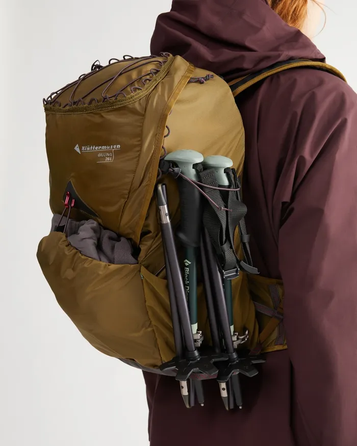 Gilling Backpack 26L Lightweight Retina Backpack 26L Raven MenWomen Klttermusen SingleDay Backpacks 1832l