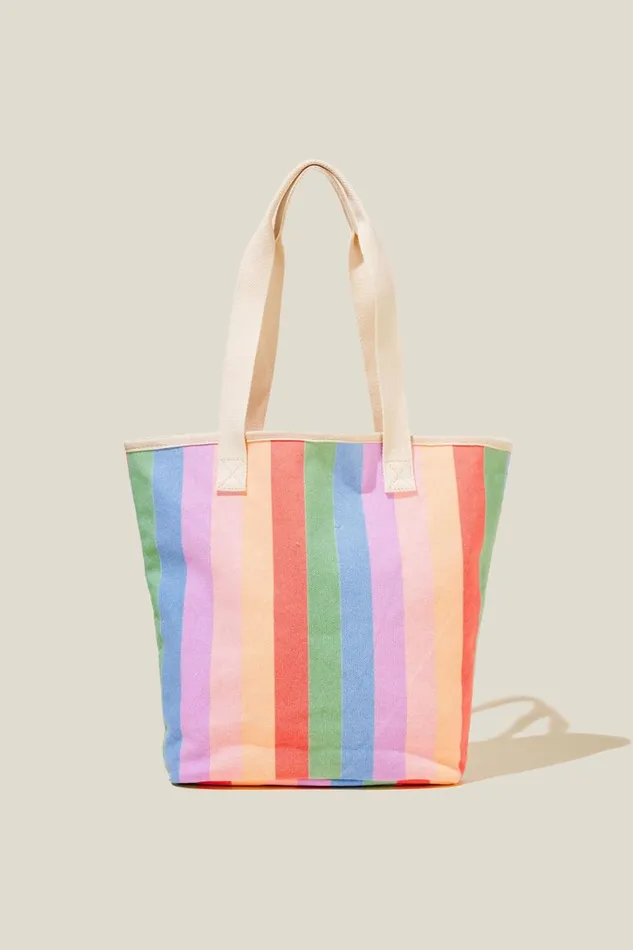 Girls 214 Bags and Backpacks Cotton On Summer Tote Bag Blush Pinklilac Drop Stripe Girls 214 Bags and Backpacks Cotton On Summer Tote Bag Blush Pinklilac Drop Stripe