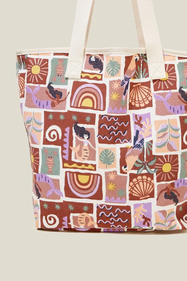 Girls 214 Bags and Backpacks Cotton On Summer Tote Bag Hennamermaid Paradise