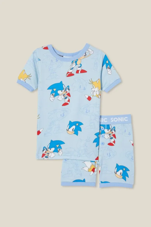 Girls 214Boys 214 Sleepwear Cotton On Sawyer Super Soft Short Sleeve Pyjama Set License Lcn Seg Frosty Bluespeedy Sonic Girls 214Boys 214 Sleepwear Cotton On Sawyer Super Soft Short Sleeve Pyjama Set License Lcn Seg Frosty Bluespeedy Sonic