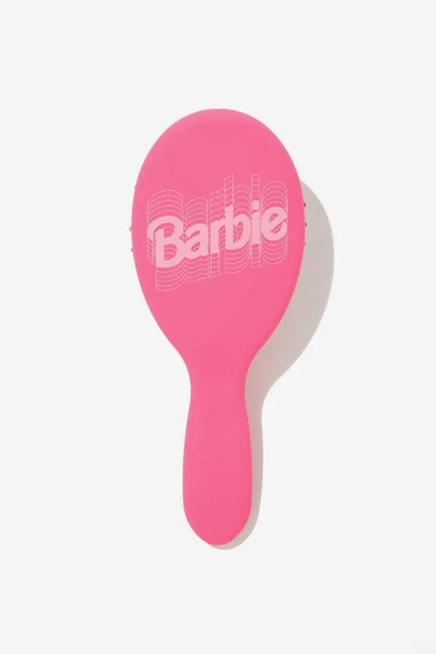 Girls 214 Hair Accessories Cotton On Licensed Hair Brush Lcn Mat Barbiepink Gerbera Logo Girls 214 Hair Accessories Cotton On Licensed Hair Brush Lcn Mat Barbiepink Gerbera Logo