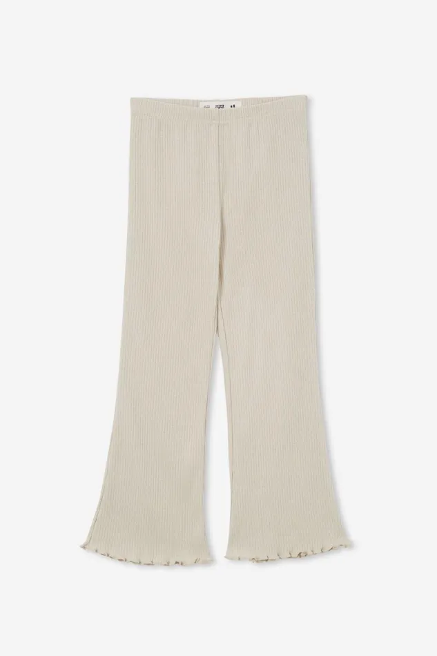Girls 214 Leggings Pants and Jeans Cotton On Frankie Flare Pant Rainy Day Rib