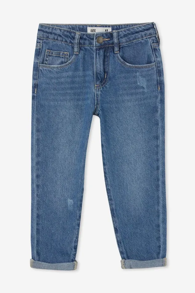 Girls 214 Leggings Pants and Jeans Cotton On India Mom Jean Weekend Blue Wash