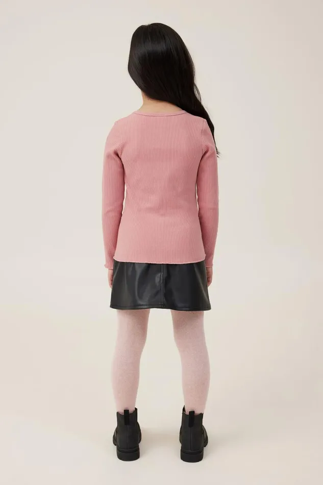 Girls 214 Shorts Skirts and Playsuits Cotton On Nelly Vegan Leather Skirt Black