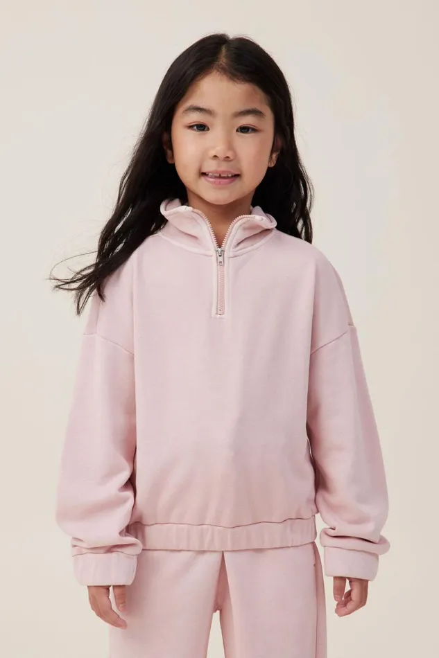 Girls 214 Sweatshirts and Sweatpants Cotton On Naomi Half Zip Pullover Zephyr Girls 214 Sweatshirts and Sweatpants Cotton On Naomi Half Zip Pullover Zephyr