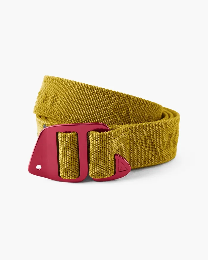 Gjord Stretch Belt 20 Gold MenWomen Klttermusen Belts