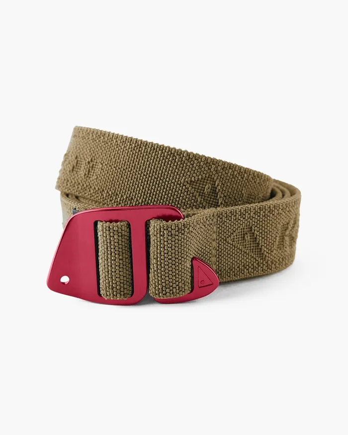 Gjord Stretch Belt 20 Olive MenWomen Klttermusen Belts