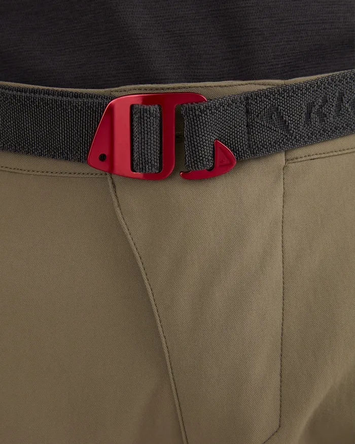 Gjord Stretch Belt 20 Olive MenWomen Klttermusen Belts