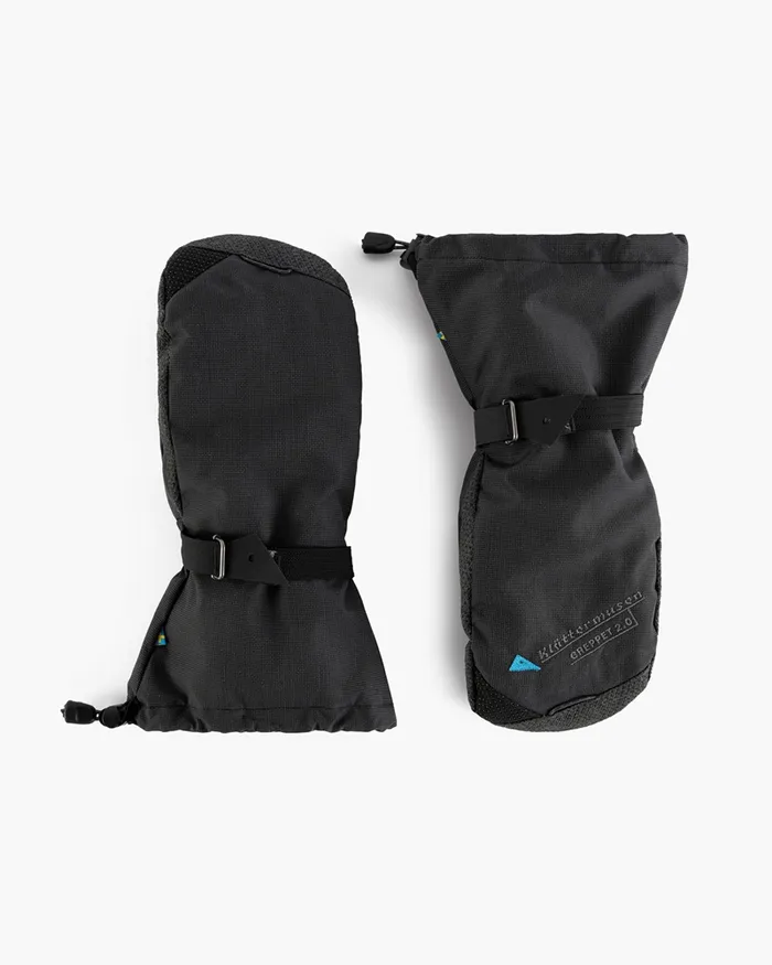 Greppet 20 Expedition Mittens Black MenWomen Klttermusen Gloves