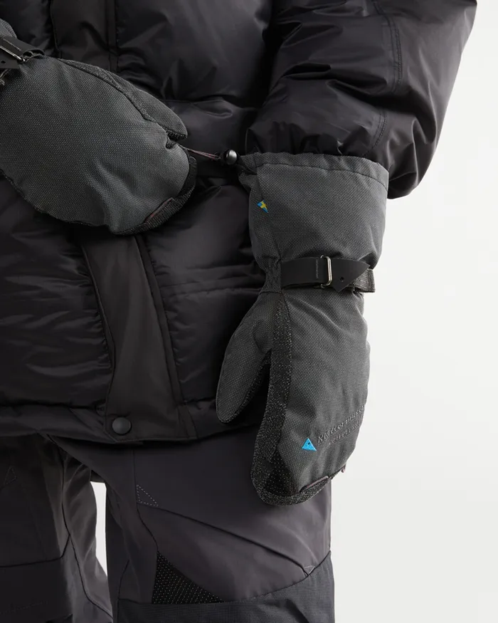 Greppet 20 Expedition Mittens Black MenWomen Klttermusen Gloves