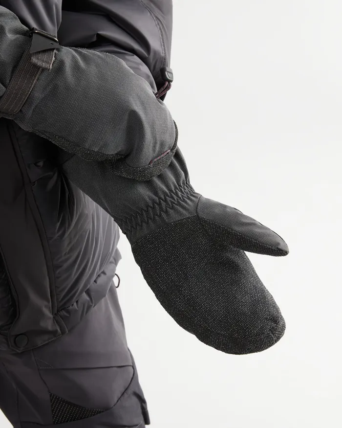 Greppet 20 Expedition Mittens Black MenWomen Klttermusen Gloves