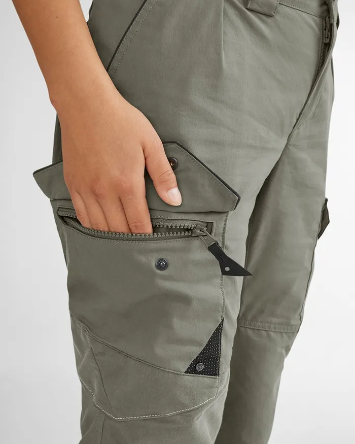 Grimner Hirsutum Pants Dusty Green Women Klttermusen Pants