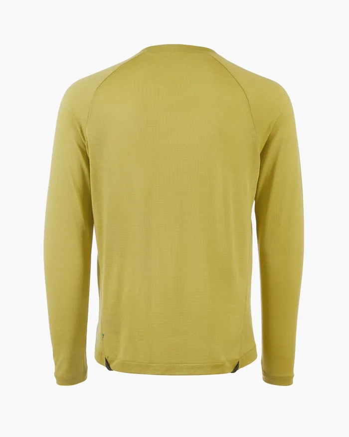 Groa Technical Long Sleeve Tee Beryl Green Men Klttermusen TShirts