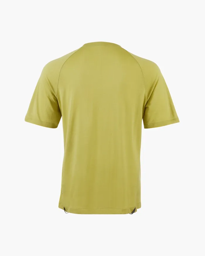 Groa Technical Short Sleeve Tee Beryl Green Men Klttermusen TShirts
