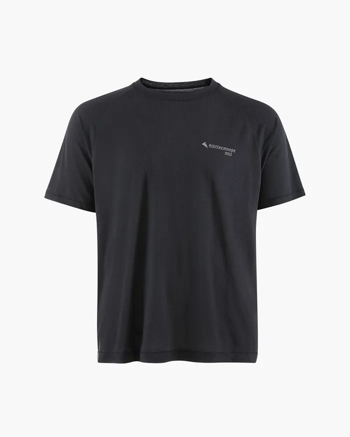 Groa Technical Short Sleeve Tee Raven Men Klttermusen TShirts