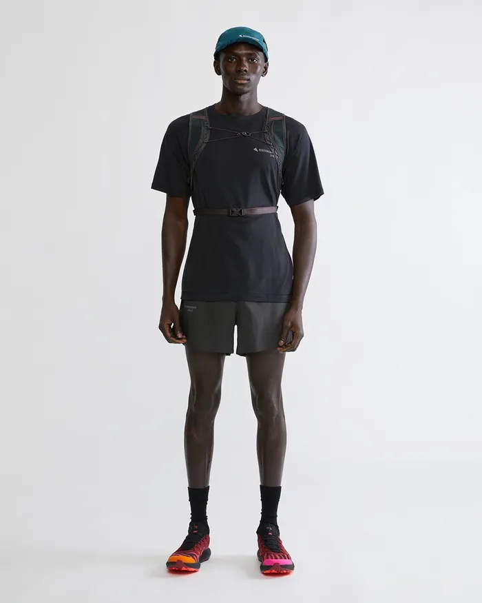 Groa Technical Short Sleeve Tee Ruby Red Men Klttermusen TShirts