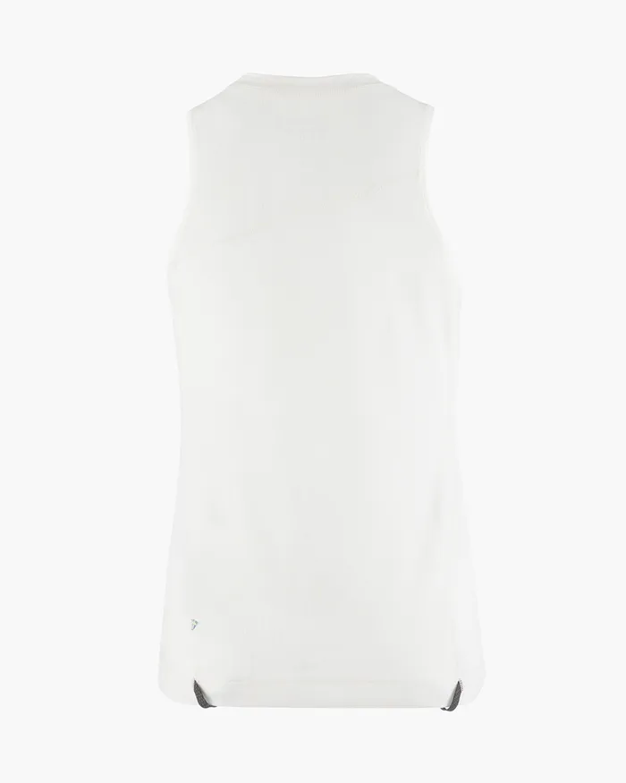 Groa Technical Tank Top Snow Women Klttermusen TShirts
