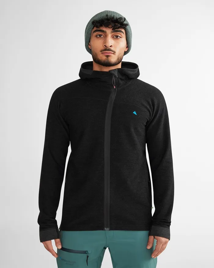 Hdur Hooded Zip Moon Men Klttermusen Fleeces and Sweaters