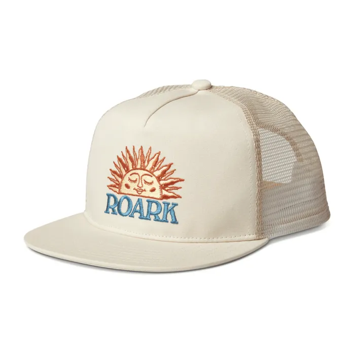 Hats WomenMen Roark Station Trucker Snapback Hat Bone