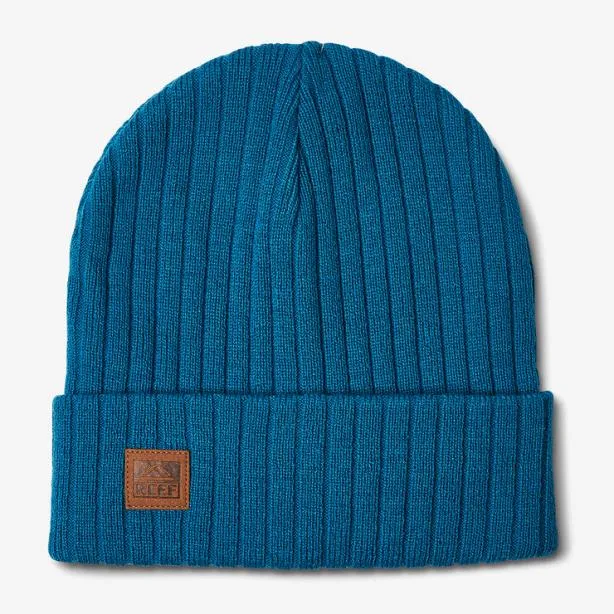 Headwear and Accessories Men REEF Jenks Cuff Beanie Biscay Bay