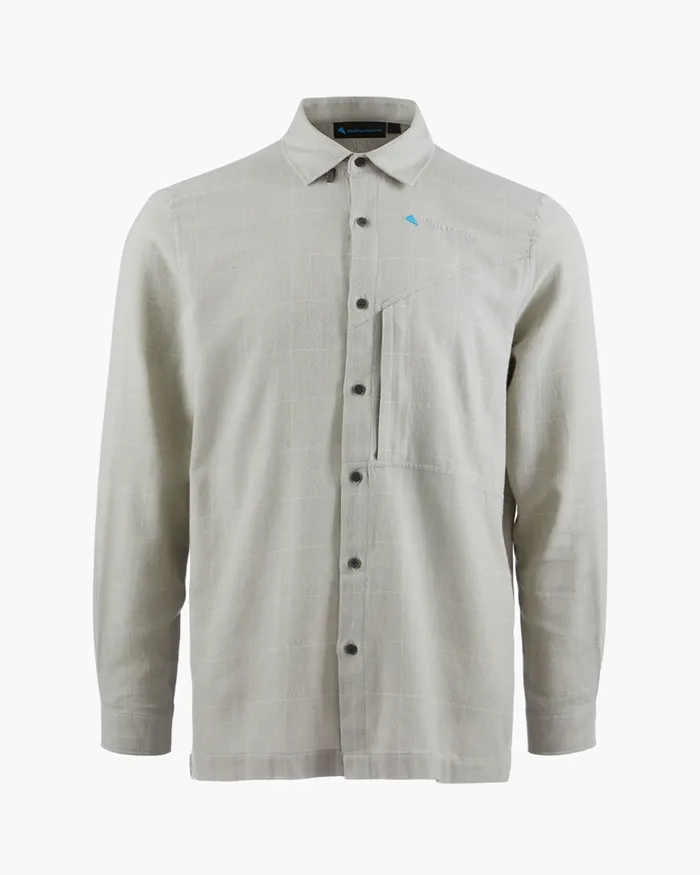 Helheim Long Sleeve Shirt Smoke Greyclay Men Klttermusen Shirts