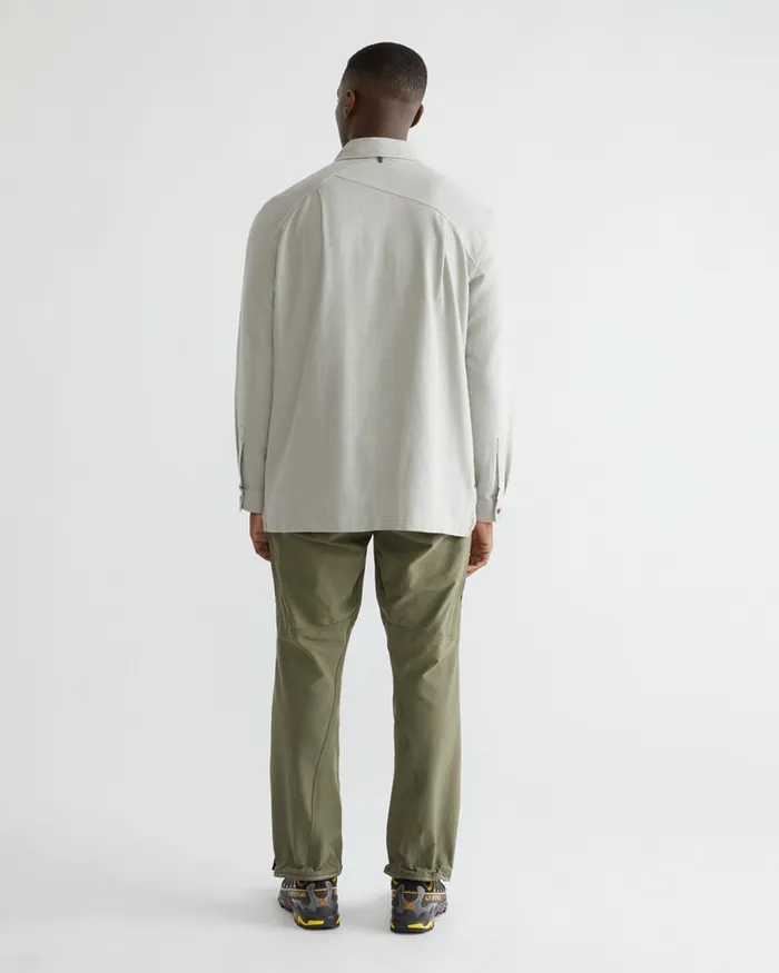 Helheim Long Sleeve Shirt Smoke Greyclay Men Klttermusen Shirts