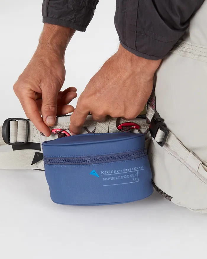 Hipbelt Pocket 20 Padded Hip Pocket Raven MenWomen Klttermusen Accessories