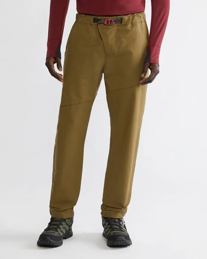 Hjuke Pants Klttermusen Off The Mountain Collection Dark Khaki Men Klttermusen Pants