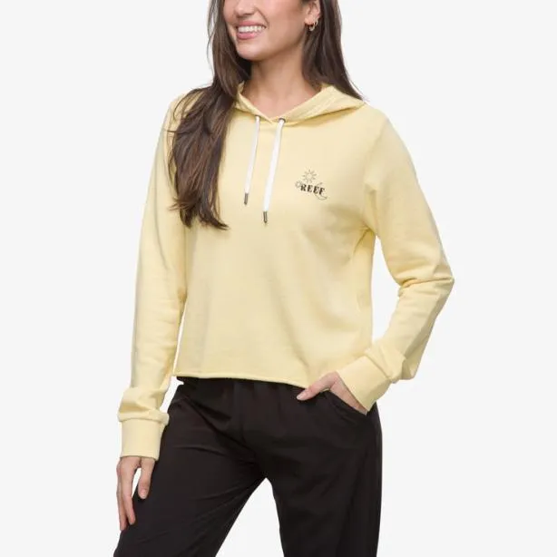 Hoodies and Jackets Women REEF Stairway Pullover Custard