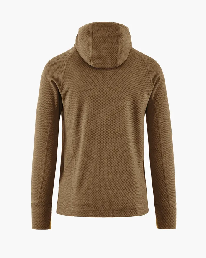 Huge Norna Mid Layer Hoodie Olivemustard Men Klttermusen Fleeces and Sweaters