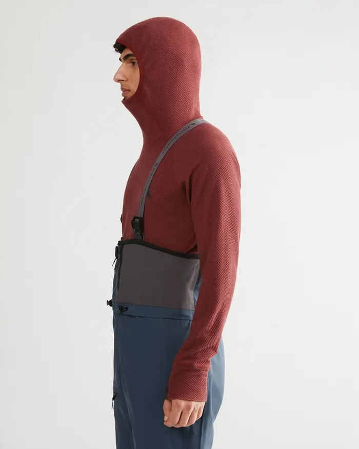 Huge Norna Mid Layer Hoodie Ravenwhite Clay Men Klttermusen Fleeces and Sweaters