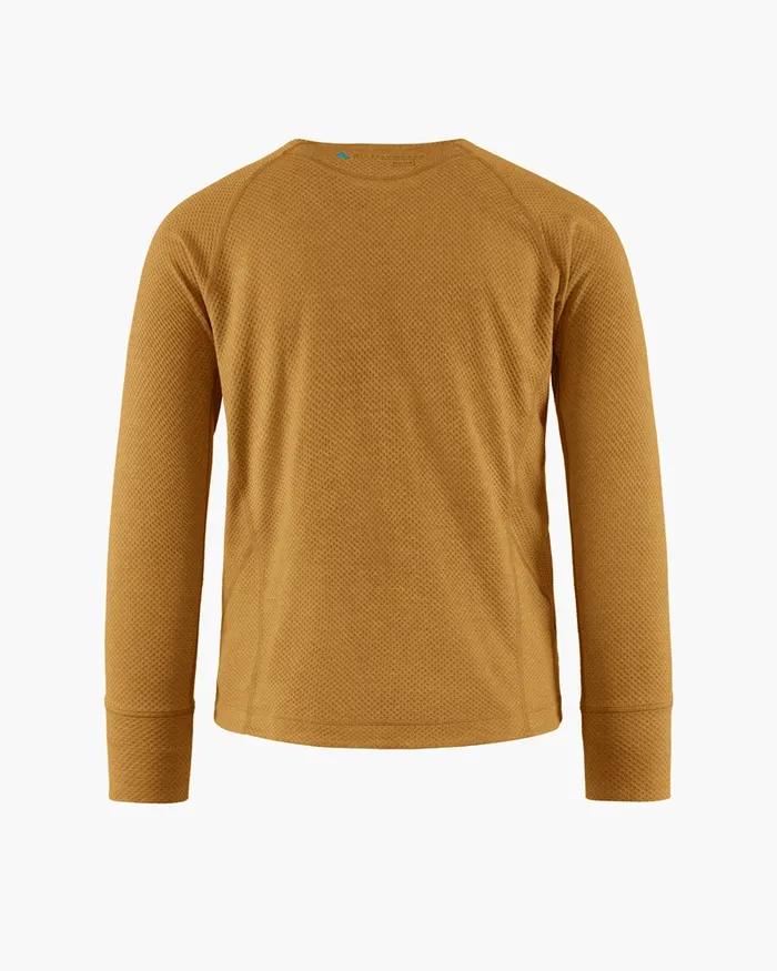 Huge Norna Mid Layer Mustard Men Klttermusen Fleeces and Sweaters