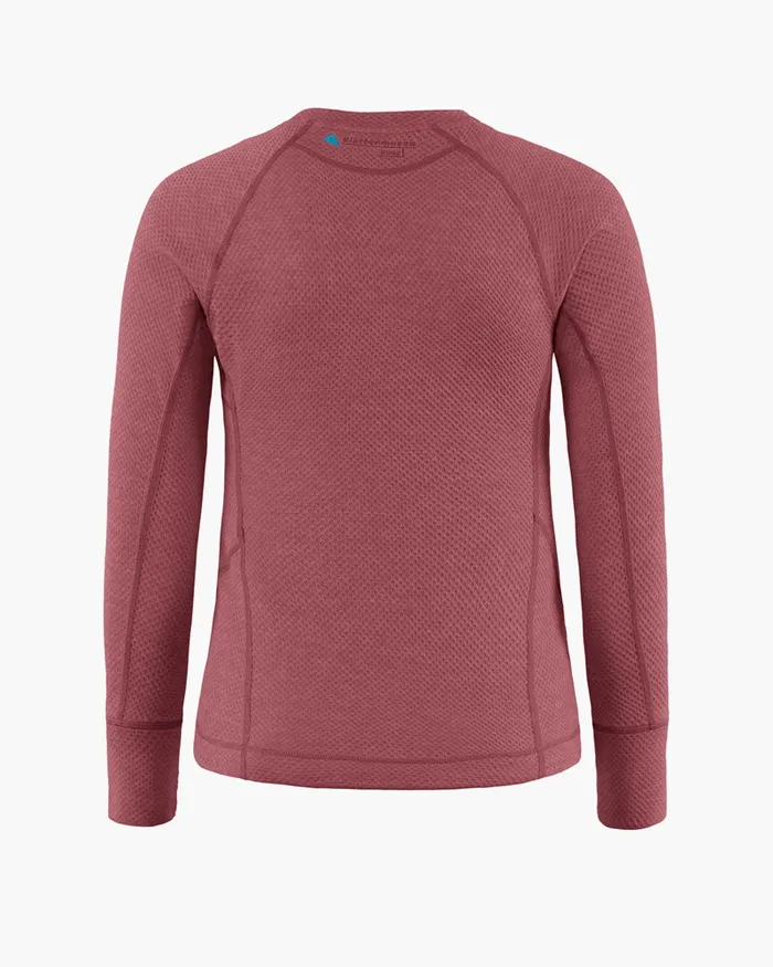 Huge Norna Mid Layer Wild Orchid Women Klttermusen Fleeces and Sweaters