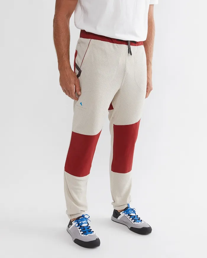 Hugin 210 Wuru Active Pant M039s White Clayruby Red Men Klttermusen Pants