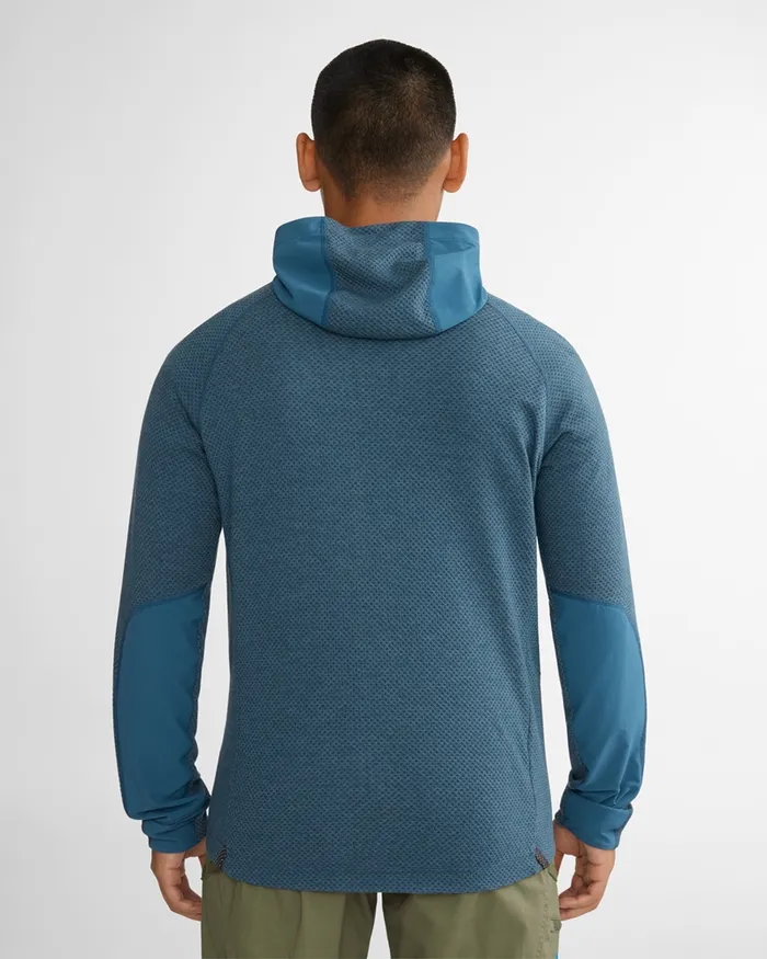 Hugin Hooded Norna Sweater Frost Greenjade Green Men Klttermusen Fleeces and Sweaters