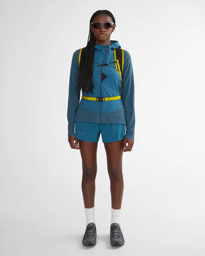 Hugin WoHooded Norna Sweater Frost Greenjade Green Women Klttermusen Fleeces and Sweaters